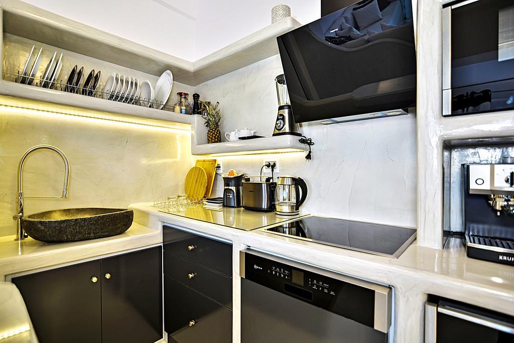 Apartament Santorini Loft Kamári Zewnętrze zdjęcie